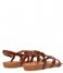 Fred de la Bretoniere  Sandal With Cork Footbed Natural Dyed Smooth Leather Cognac (2004)